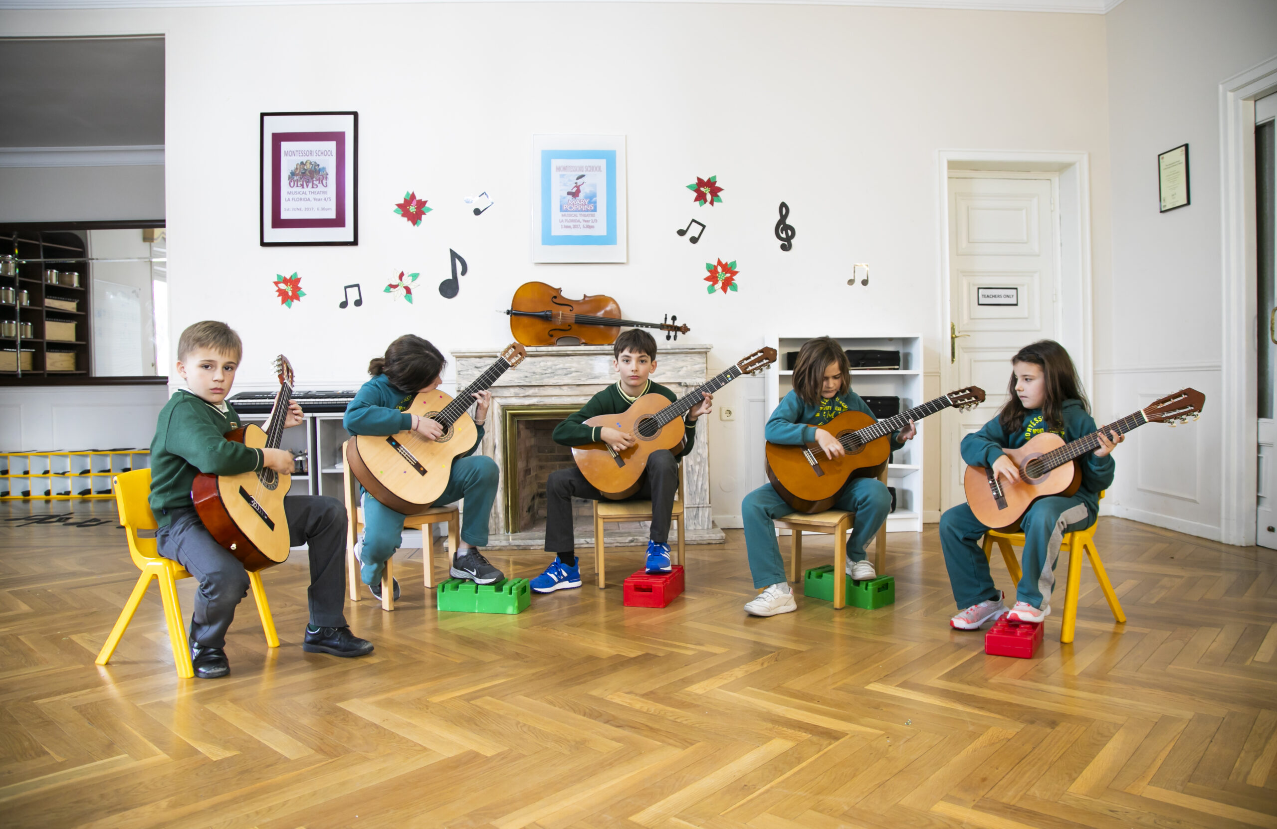 Educación con música Montessori Los Fresnos: mucho más que una simple asignatura